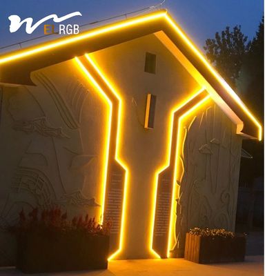 IP65 IP67 Solar Powered Led Strip Lights Outdoor 6500K Solar Led Rope