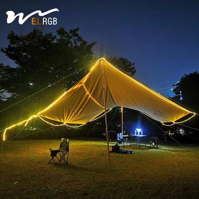 IP65 IP67 Solar Powered Led Strip Lights Outdoor 6500K Solar Led Rope