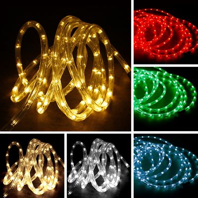 IP65 IP67 Solar Powered Led Strip Lights Outdoor 6500K Solar Led Rope