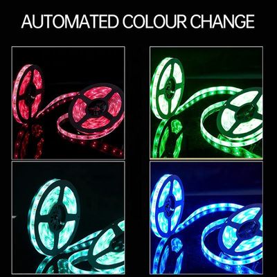 100lm 250LM Solar Powered LED Strip Solar Rope String Lights RoHS
