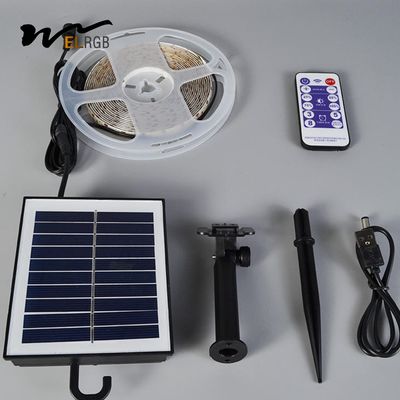SMD2835 Solar Powered LED Strip 20lm/Led Christmas Solar Led Tape