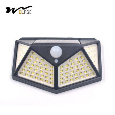 1000LM 100 LED Solar Powered Lights Solar Motion Detector Lights