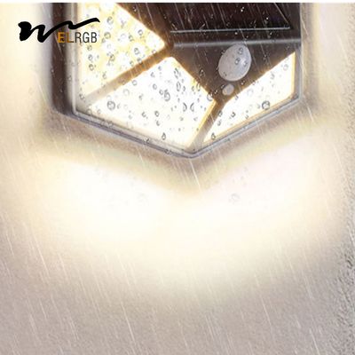 1000LM 100 LED Solar Powered Lights Solar Motion Detector Lights
