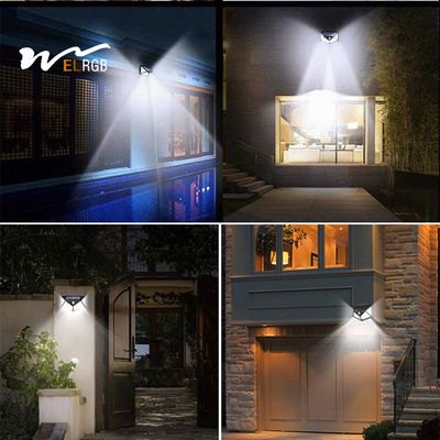 1000LM 100 LED Solar Powered Lights Solar Motion Detector Lights