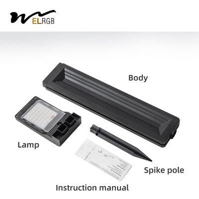 IPX4 Solar Pathway Lights Outdoor 2800K-3200K Solar Powered Bollards