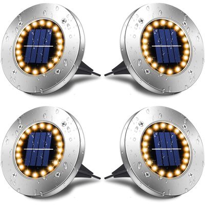 Garden LED Solar Powered Lights IP65 0.5W Solar Pathway Lights