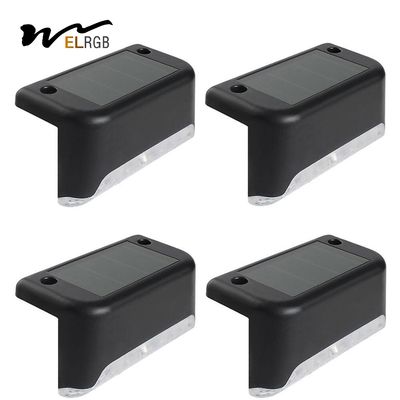 6000K Solar Wall Lights Outdoor Wall Sconce Lights For Landscape