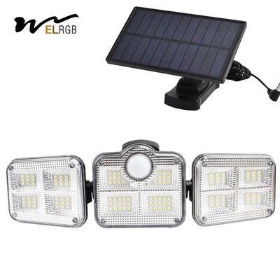 2.5W 122PCS LED Solar Powered Lights Motion Sensor Solar Lamp
