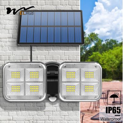 2.5W 122PCS LED Solar Powered Lights Motion Sensor Solar Lamp