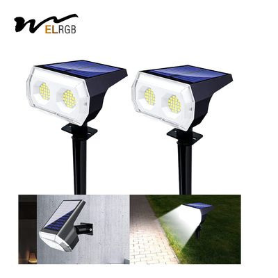 48LEDs 108 LEDs Solar Powered Landscape Lights 4 Light Modes
