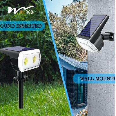 48LEDs 108 LEDs Solar Powered Landscape Lights 4 Light Modes