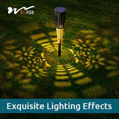Solar Garden Walkway Lights LED Solar Powered Lights 3500K Warm White