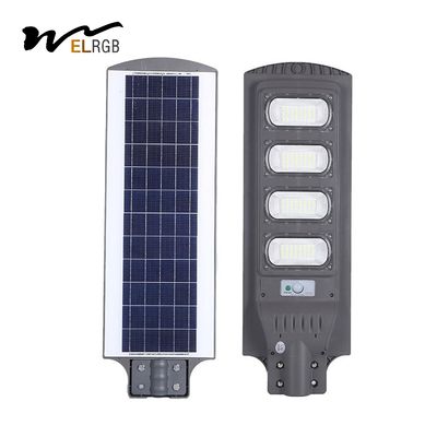 30w 60w 90w 120w LED Solar Powered Lights Integrated Motion Detector Street Lights
