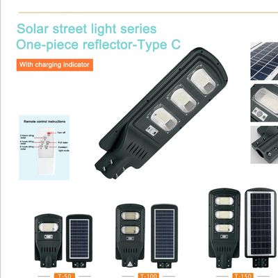 60w 90w 100W 150w Solar Street Light LED Solar Powered Lights Alumimum Alloy