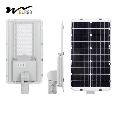 Aluminum 400 Watt Solar Street Light 6500K 400W Motion Sensor Street Lights