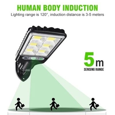 3500K Motion Sensor Solar Street Light 3.5W Motion Activated Street Lights