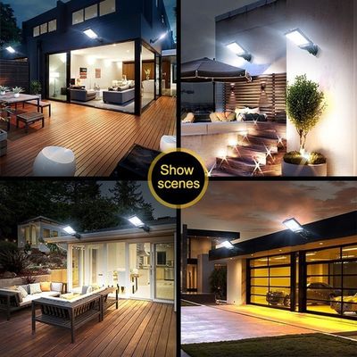 3500K Motion Sensor Solar Street Light 3.5W Motion Activated Street Lights
