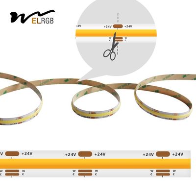 USB 5V CCT Tunable Flexible COB LED Strip 2700K-6500K Fcob Led Strip