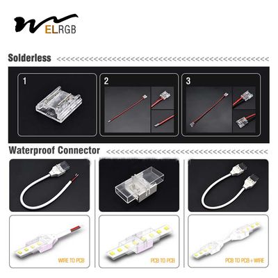 240leds IP20 Self Adhesive LED Strip 2200K Adhesive Back Led Strip Lights