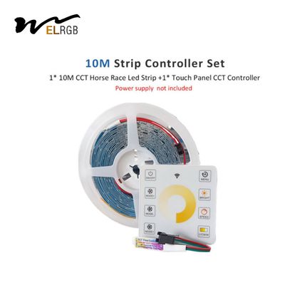Residential IP20 Self Adhesive LED Strip 10M 12V Warm White Led Strip