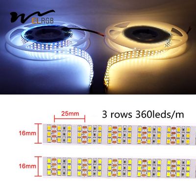 12V 24V SMD2835 Self Adhesive LED Strip Led Cool White Tape Lights