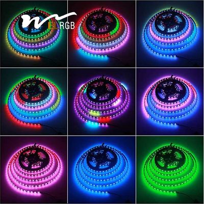RGBIC Addressable Neon Rope Light SMD5050 Sticky Led Strip Lights
