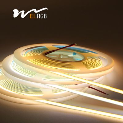 5mm Ultra Slim COB LED Strip 384LEDs/M 12V/24V High Density RA90 3000K Flexible Linear Dimmable Super Thin COB LED Tape