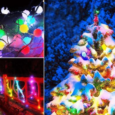 Remote Controlled LED String Lights Voice Activated and Colorful Running Horse Design