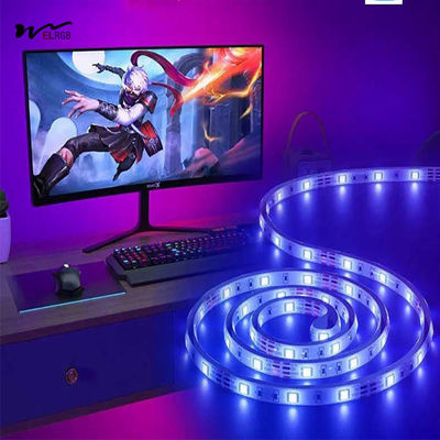 50000 Hours Working Time RGB LED Light Strip for Intelligent Atmosphere in Bedroom KTV