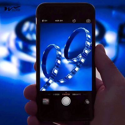 50000 Hours Working Time RGB LED Light Strip for Intelligent Atmosphere in Bedroom KTV