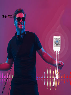 Self-Adhesive Design Bluetooth Music LED Strip for Bedroom Atmosphere Enhancement