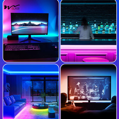 Self-adhesive LED light strip for living room bedroom SMT style color intelligent light
