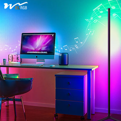 Creative LED Bedside Nightlight Minimalist Line Floor Lamp for E-Sports Atmosphere
