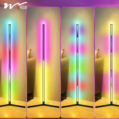 Creative LED Bedside Nightlight Minimalist Line Floor Lamp for E-Sports Atmosphere