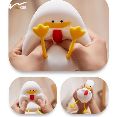 Intelligent Voice Control Happy Duck Night Light for Baby Feeding and Eye Protection