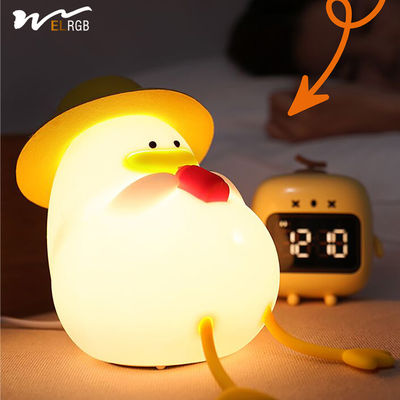 Intelligent Voice Control Happy Duck Night Light for Baby Feeding and Eye Protection