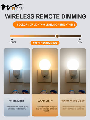 Switch Control Baby Feeding Eye Protection Children Sleeping Light with LED Light Source