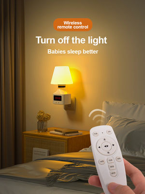Dimmable LED Night Light for Baby Nursing Non Intelligent Control Plug-in Socket Type