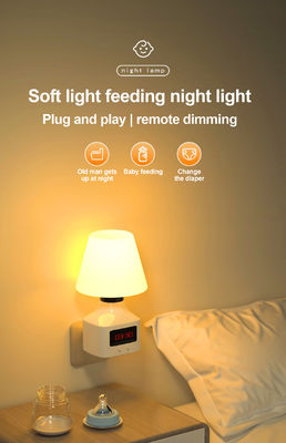 Dimmable LED Night Light for Baby Nursing Non Intelligent Control Plug-in Socket Type