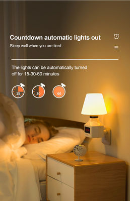 Dimmable LED Night Light for Baby Nursing Non Intelligent Control Plug-in Socket Type