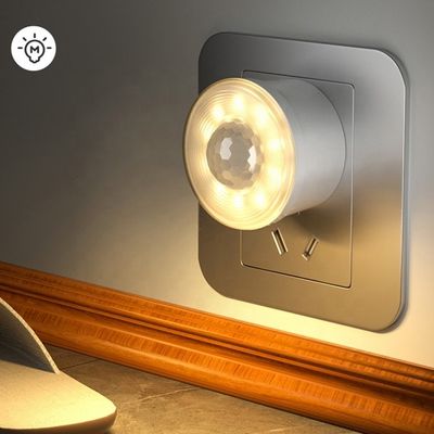 Human Body Sensing LED Night Light for Automatic Aisle Lighting in Residential Areas