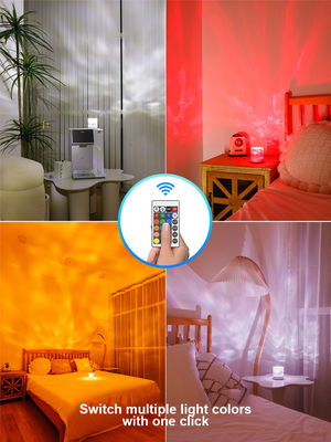 5W Light and Shade Water Ripple Ambient Atmosphere Light Rotating Decorative Nightlight