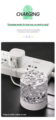 5W Light and Shade Water Ripple Ambient Atmosphere Light Rotating Decorative Nightlight