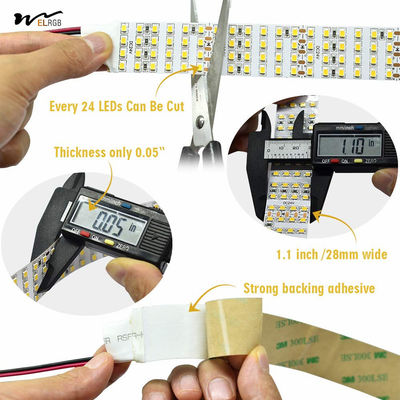 High CRI 90 Tape Lights White LED Strip Light for Industrial and Photographic Lighting