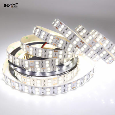 600LEDs 12V Dimmable LED Strip Lights Daylight White 6500K for Modern Style Interiors