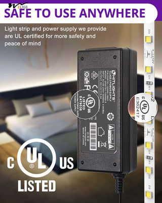 16.4ft LED Strip Lights Kit with Remote and 4000K High Density Dimmable Tape Lighting