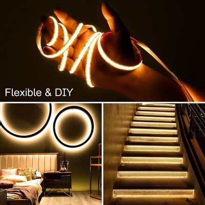LED COB Light Strip 5m 24V CRI90 3200LED Adjustable White CCT 2700K-6500K Tape Light Kit