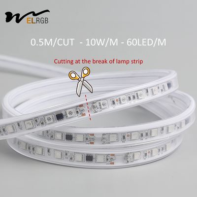 Outdoor Marquee Watercolor LED Light Strip with Color-Changing Flashing Effect 10W/M