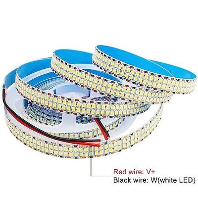 Adjustable Strip Light 6500K Double Row 480LED/M Flexible LED Strip White Warm White