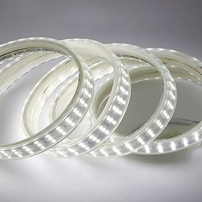 Transparent Shadow Color LED Flexible Strip Lights 276led/m for Garden Outdoor Decor